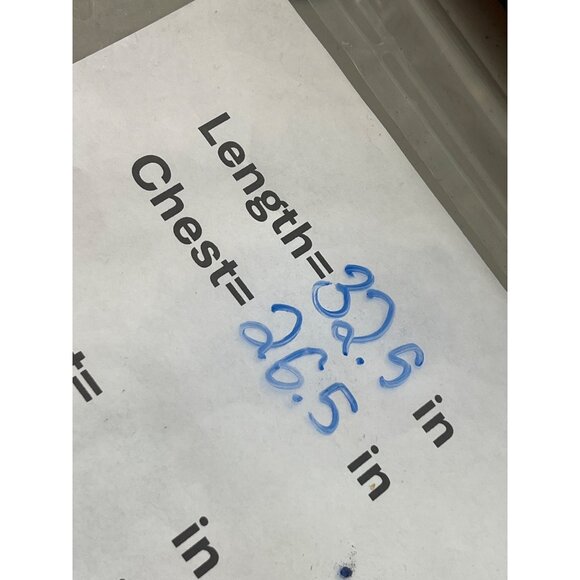 Stafford Essentials Oxford Size 18 Shirt Striped Button Front Long Sleeve Career - Picture 4 of 6